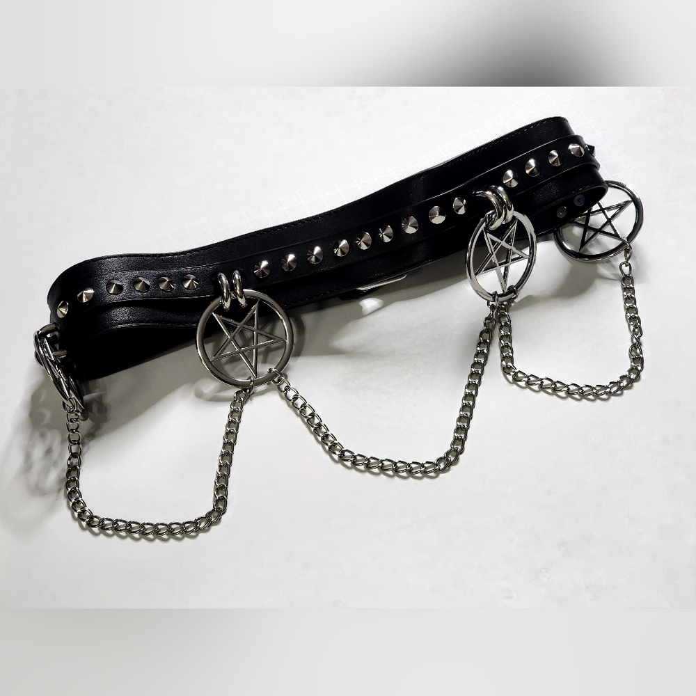 SOLDOUT NWOT Killstar Curses Chain Belt M/L - Picture 6 of 6
